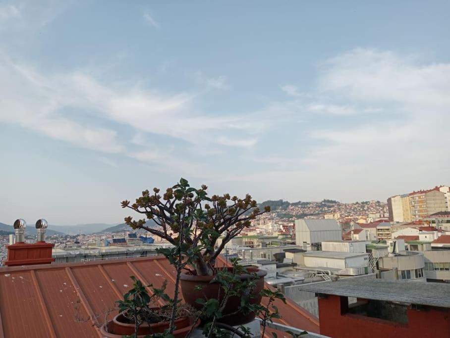 Atico Con Terraza En El Centro De Vigo Leilighet Eksteriør bilde
